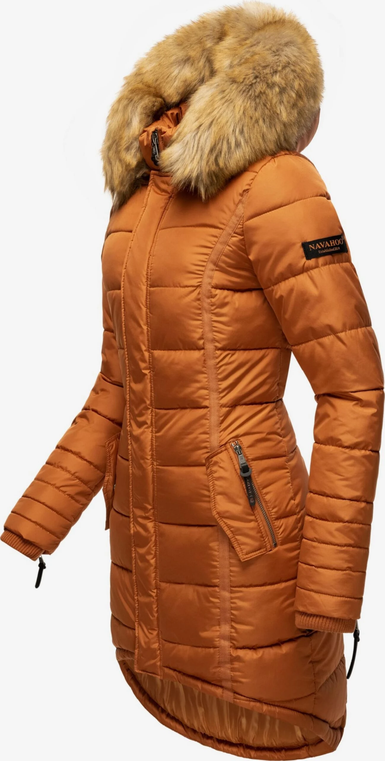 Navahoo Manteaux Dhiver Manteau D’hiver Papaya Femme Cognac 2 Navahoo Manteaux Dhiver Manteau D’hiver Papaya Femme Cognac – Image 2