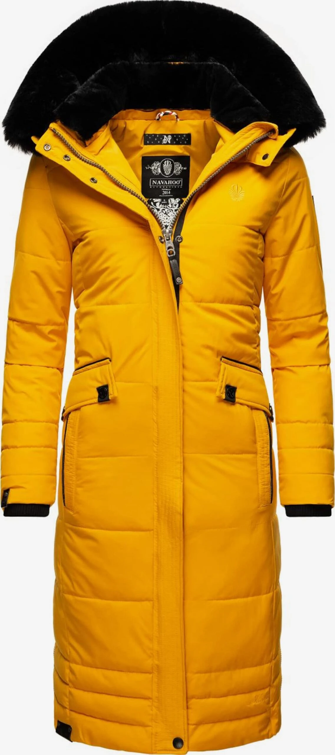Navahoo Manteaux Dhiver Manteau D’hiver Femme Jaune 1 Navahoo Manteaux Dhiver Manteau D’hiver Femme Jaune