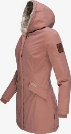 Navahoo Parkas Parka D’hiver Cristal Femme Rose Foncé -Navahoo 29994739cbd0e2725a08f96914df7e96