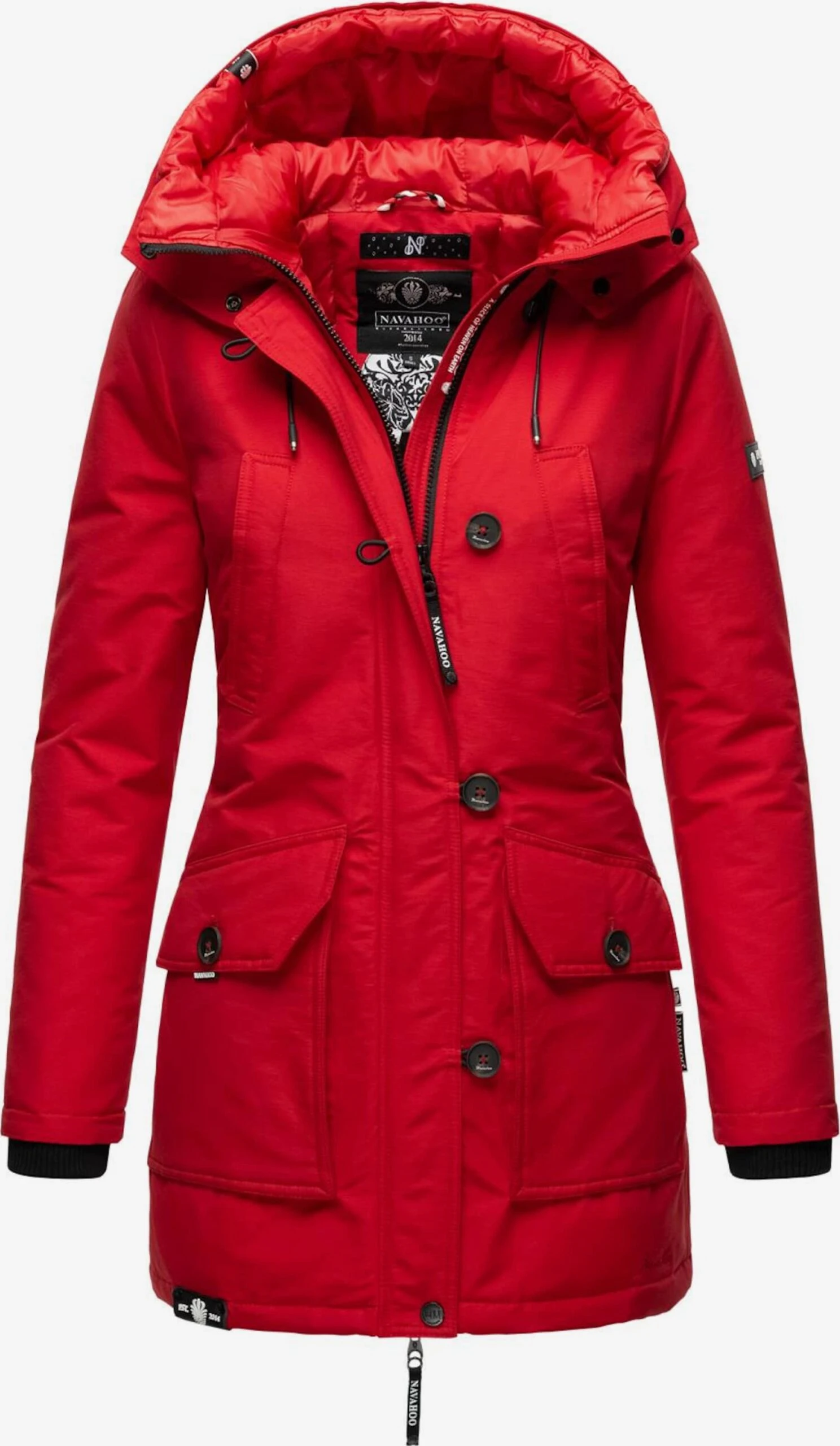 Navahoo Parkas Parka D’hiver Freeze Stoorm Femme Rouge 4 Navahoo Parkas Parka D’hiver Freeze Stoorm Femme Rouge – Image 4