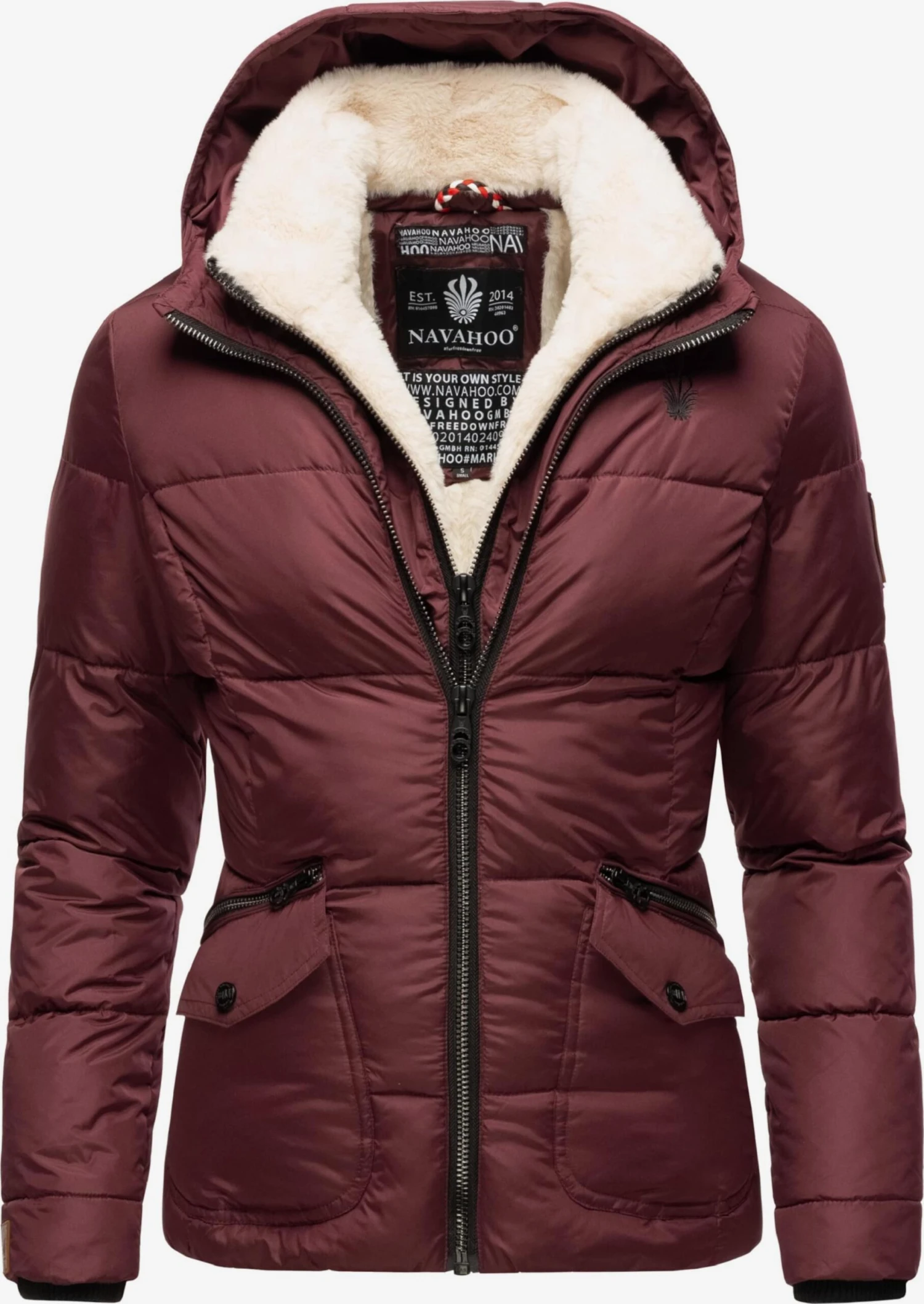 Navahoo Vestes Dhiver Veste D’hiver Megan Femme Rouge Foncé 1 Navahoo Vestes Dhiver Veste D’hiver Megan Femme Rouge Foncé