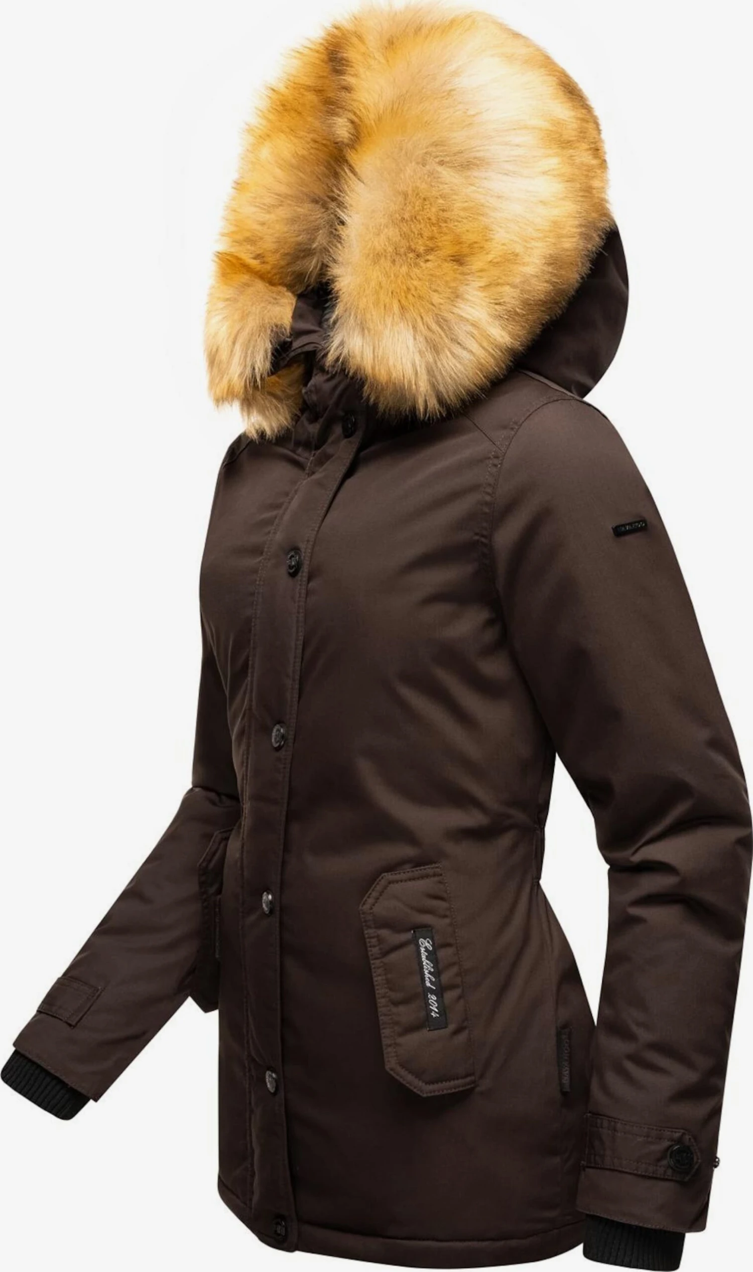 Navahoo Vestes Dhiver Veste D’hiver Laura Femme Chocolat 2 Navahoo Vestes Dhiver Veste D’hiver Laura Femme Chocolat – Image 2