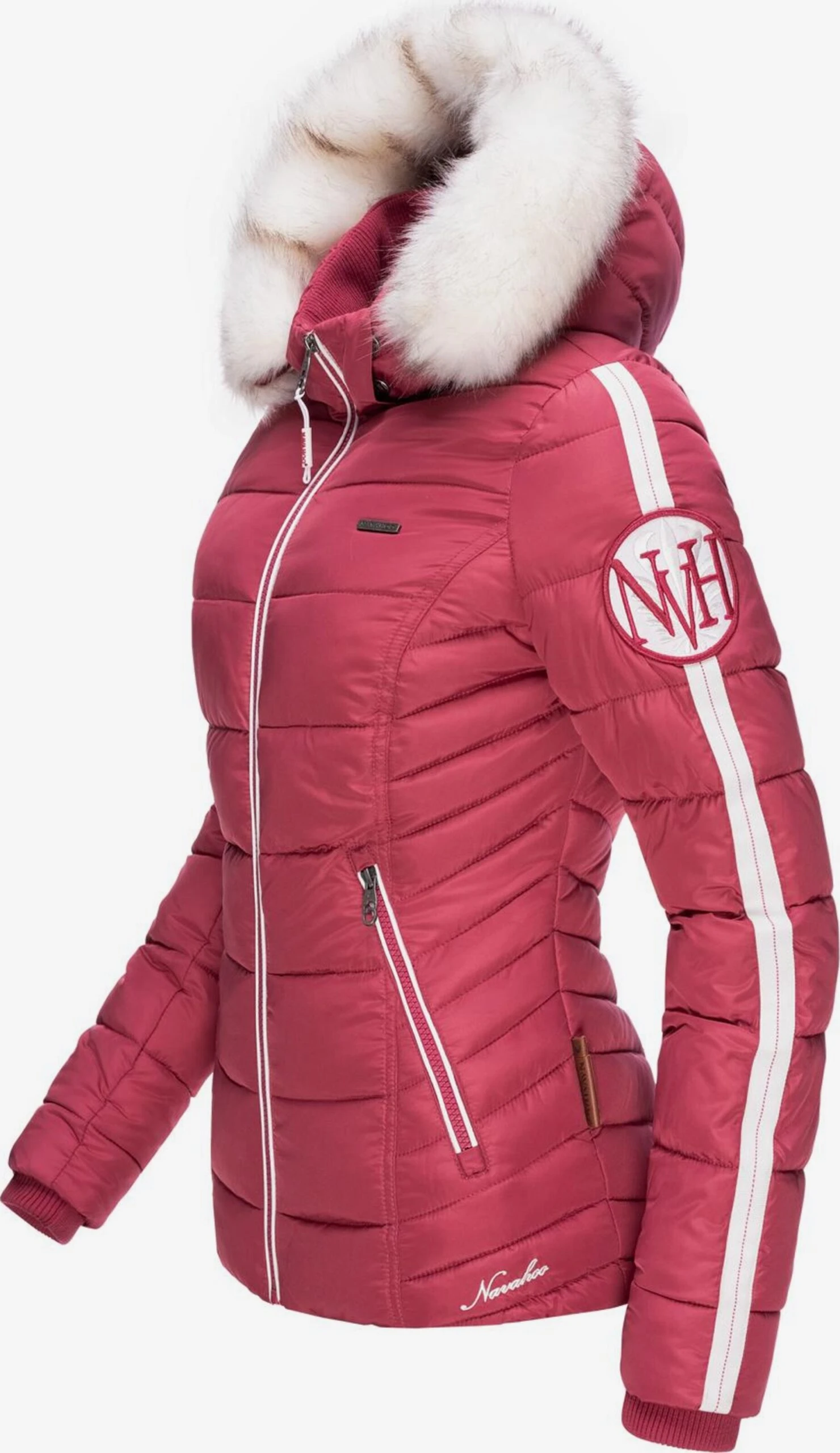 Navahoo Vestes Dhiver Veste D’hiver Khingaas Femme Canneberge 2 Navahoo Vestes Dhiver Veste D’hiver Khingaas Femme Canneberge – Image 2