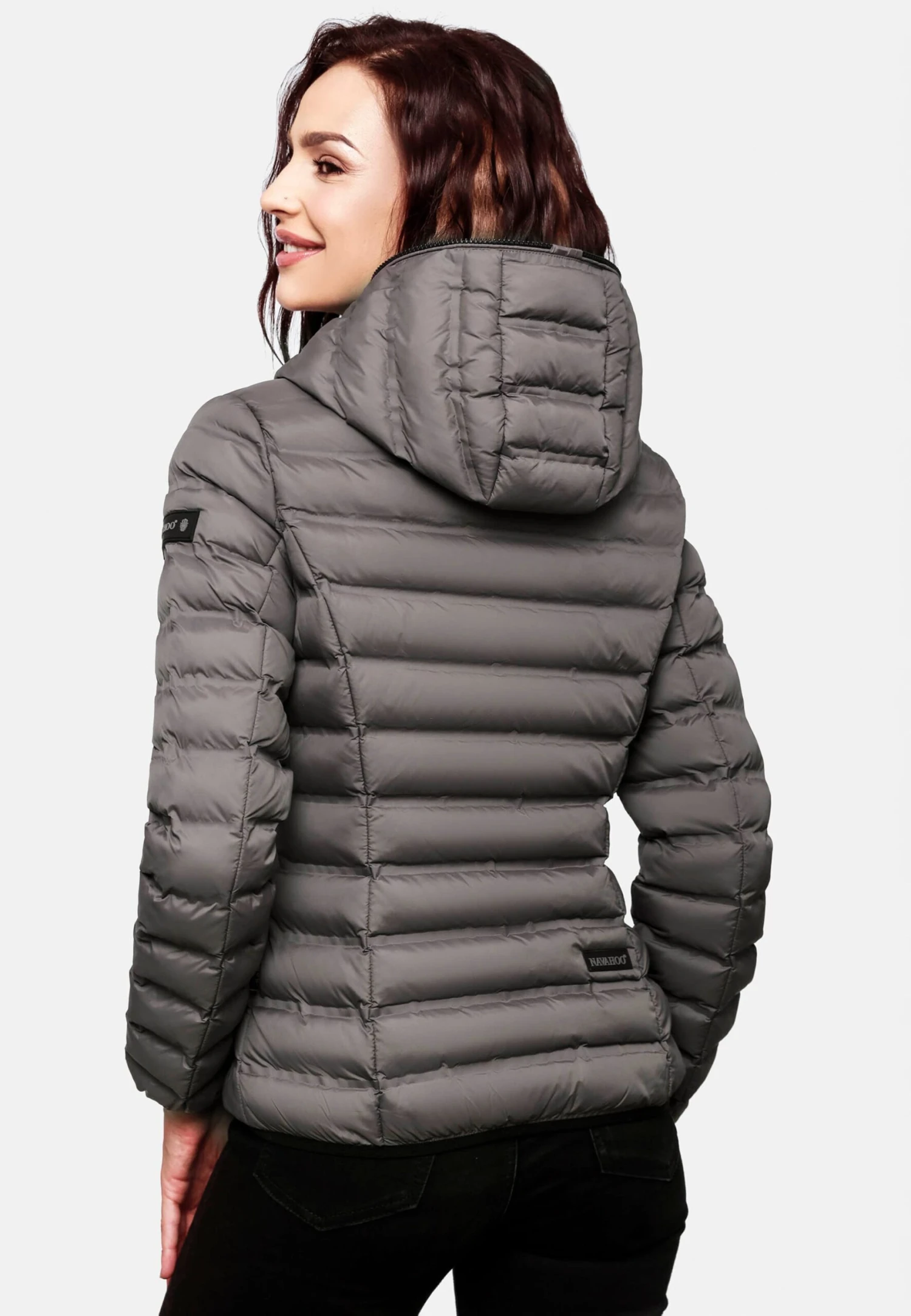 Navahoo Vestes De Mi-saison Veste Mi-saison Neevia Femme Gris 7 Navahoo Vestes De Mi-saison Veste Mi-saison Neevia Femme Gris – Image 7