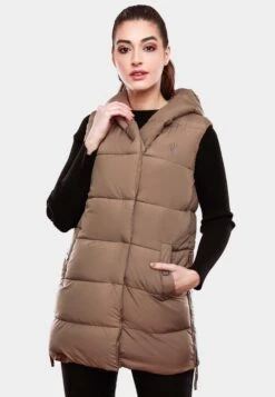 Navahoo Vestes Sans Manches Gilet Madilynaa Femme Taupe 13 Navahoo Vestes Sans Manches Gilet Madilynaa Femme Taupe -Navahoo 2cf3c3640b63d1dca96309699f0deb0d