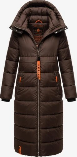 Navahoo Manteaux Dhiver Manteau D’hiver Femme Moka -Navahoo 2cf68d3f50e816e494fc7c44197af850
