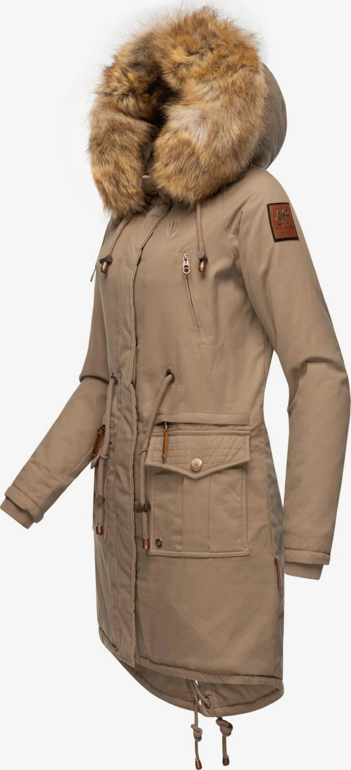 Navahoo Parkas Parka D’hiver Rosinchen Femme Noisette 2 Navahoo Parkas Parka D’hiver Rosinchen Femme Noisette – Image 2
