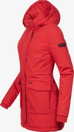 Navahoo Manteaux Dhiver Manteau D’hiver Schneeengel Femme Rouge Néon -Navahoo 2f621e63118378b077737a25b91d132e