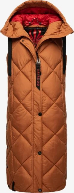 Navahoo Vestes Sans Manches Gilet Schnuckel Femme Cognac 8 Navahoo Vestes Sans Manches Gilet Schnuckel Femme Cognac -Navahoo 300b13b515ae6bc221991abf29c913da