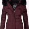 Navahoo Vestes Dhiver Veste D’hiver Miamor Femme Lie De Vin