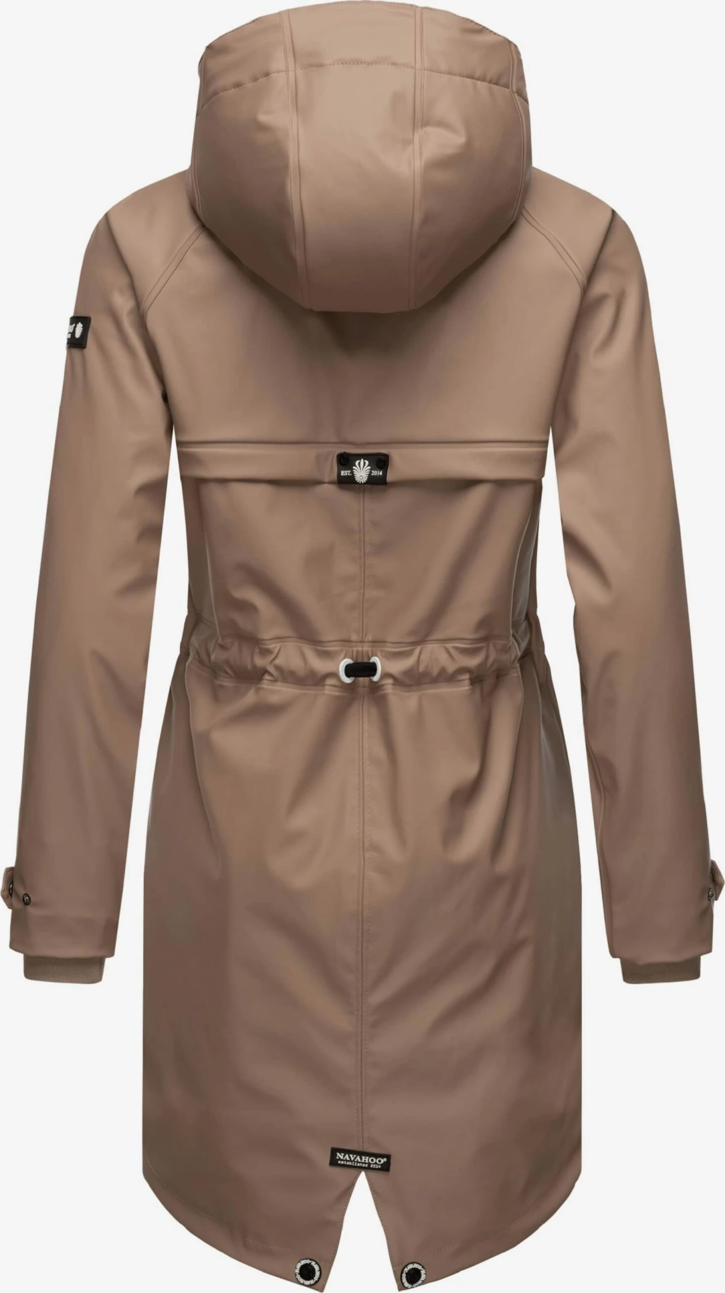 Navahoo Manteaux De Pluie Manteau Fonctionnel Rainy Flower Femme Beige Foncé 3 Navahoo Manteaux De Pluie Manteau Fonctionnel Rainy Flower Femme Beige Foncé – Image 3