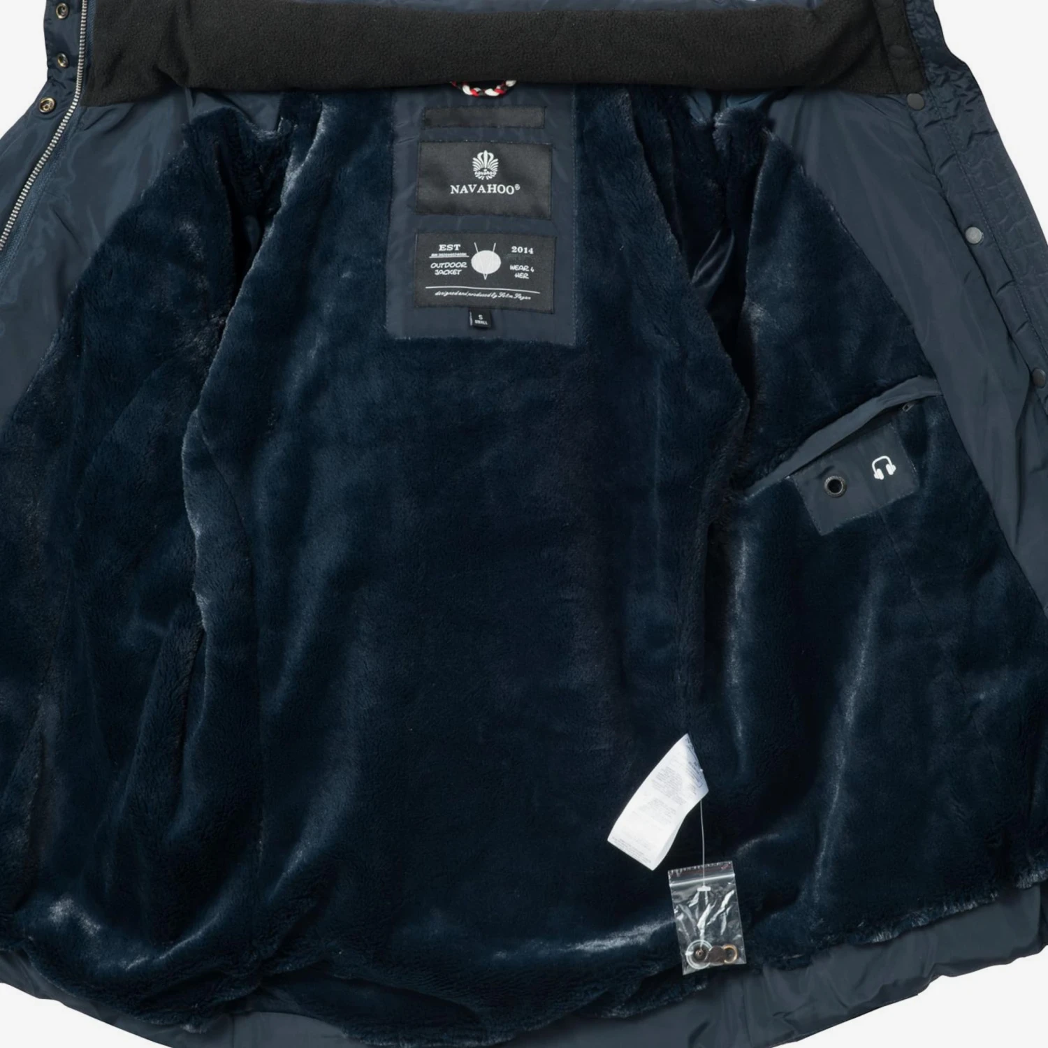 Navahoo Vestes Dhiver Veste D’hiver Miamor Femme Bleu Nuit 8 Navahoo Vestes Dhiver Veste D’hiver Miamor Femme Bleu Nuit – Image 8