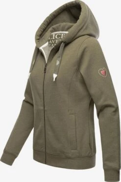 Navahoo Sweats Zippés Veste De Survêtement Engelshaar Femme Olive 6 Navahoo Sweats Zippés Veste De Survêtement Engelshaar Femme Olive -Navahoo 31b26cf4eb214c1aa5d6f80cc95c2217