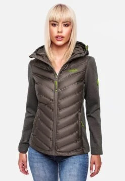 Navahoo Vestes De Mi-saison Veste Mi-saison Nimm Mich Mit Femme Chocolat / Gris Foncé -Navahoo 321fc8c6dbdbd154b6e9de6f9867269a