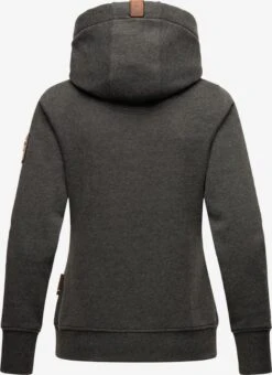 Navahoo Sweats à Capuche Sweat-shirt Namikaa Femme Gris Foncé -Navahoo 33ac23a27534b3f322ee03981f5b6c38