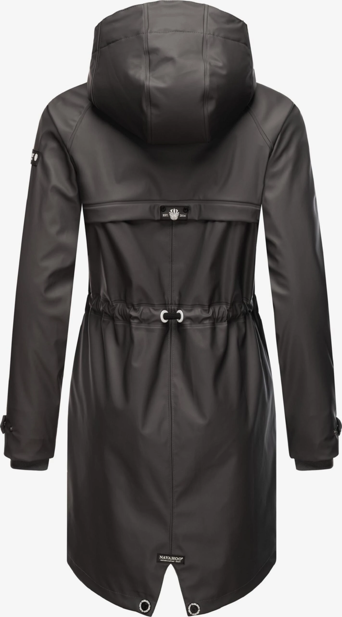 Navahoo Manteaux De Pluie Manteau Fonctionnel Rainy Flower Femme Anthracite 3 Navahoo Manteaux De Pluie Manteau Fonctionnel Rainy Flower Femme Anthracite – Image 3