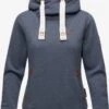Navahoo Sweats à Capuche Sweat-shirt Namikaa Femme Bleu Nuit