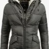 Navahoo Vestes Dhiver Veste D’hiver Megan Femme Anthracite