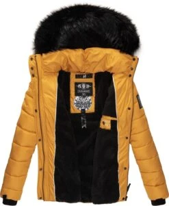 Navahoo Vestes Dhiver Veste D’hiver Zuckerbiene Femme Jaune -Navahoo 3696325d4add57033d847bd1c42b9ec0