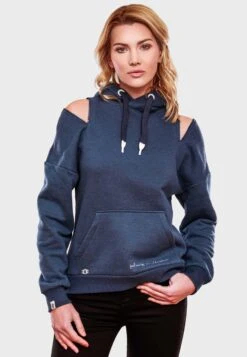 Navahoo Sweats à Capuche Sweat-shirt Zuckerbärchen Femme Bleu Nuit -Navahoo 391091d2cd2d9902cb07ff15f09d9edf