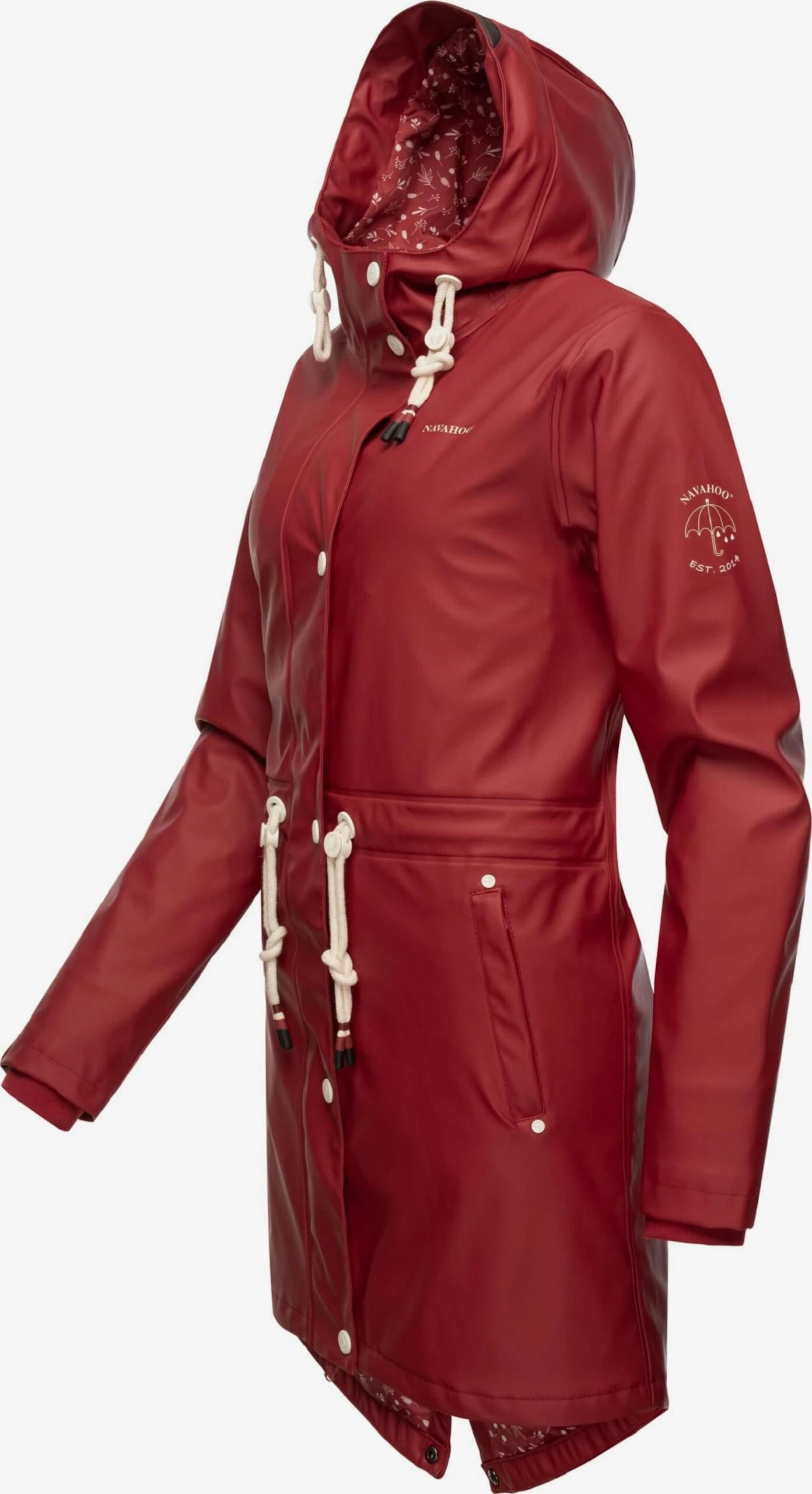 Navahoo Vestes Dextérieur Veste Fonctionnelle Flower Of Ocean Femme Rouge Sang 2 Navahoo Vestes Dextérieur Veste Fonctionnelle Flower Of Ocean Femme Rouge Sang – Image 2