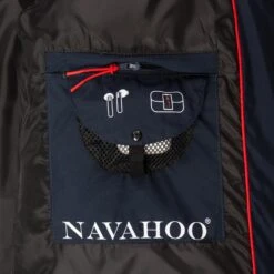 Navahoo Manteaux De Pluie Manteau Fonctionnel Isalie Femme Bleu Marine -Navahoo 3a3d7048f412c3ec9b0f237cc08bcbf1