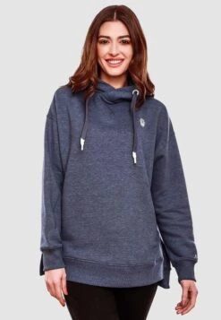 Navahoo Sweats à Capuche Sweat-shirt Silberengelchen Femme Bleu-gris 10 Navahoo Sweats à Capuche Sweat-shirt Silberengelchen Femme Bleu-gris -Navahoo 3aa3b415ee39c47e89047cca6c7c05b4