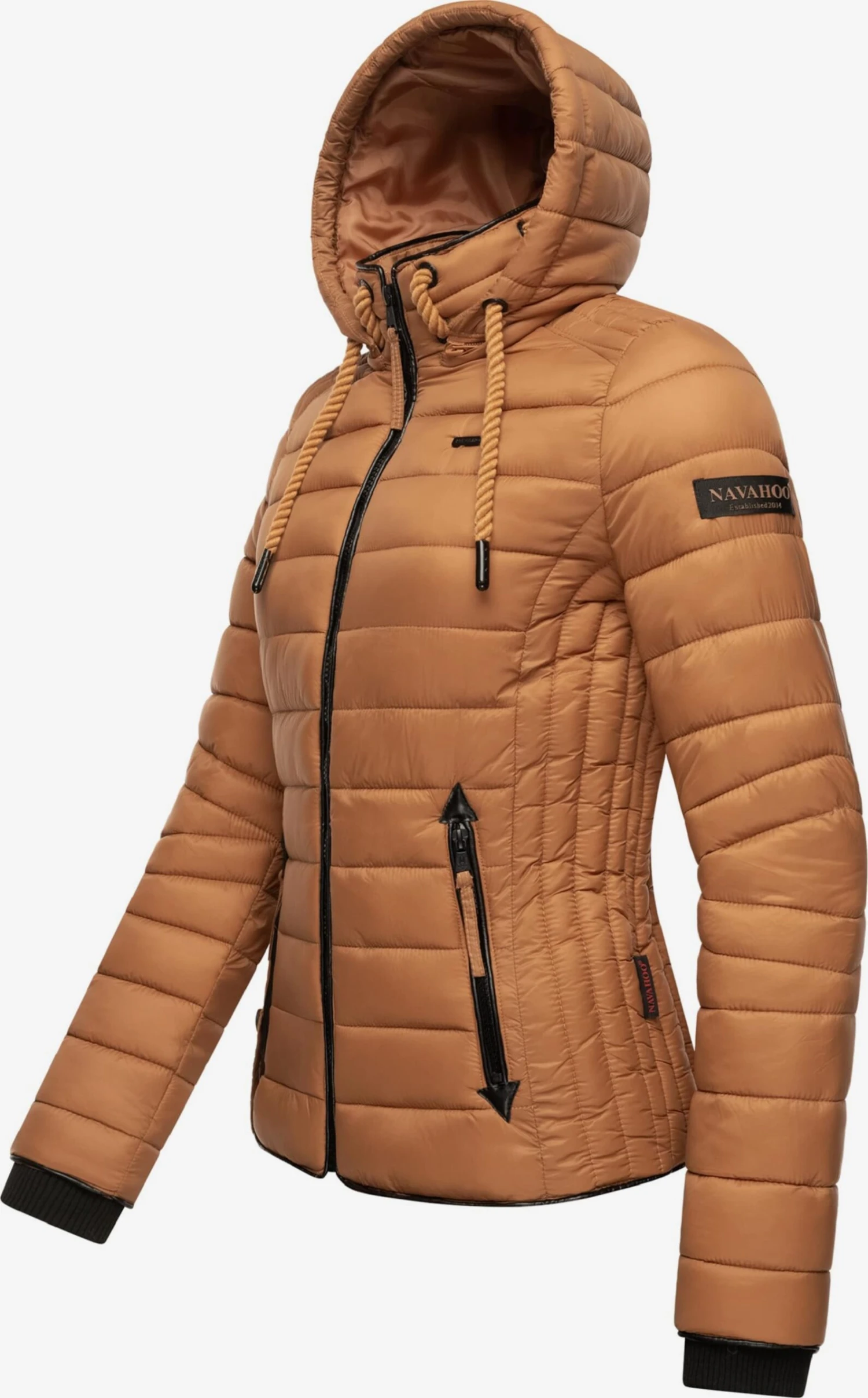 Navahoo Vestes De Mi-saison Veste Mi-saison Lulana Femme Caramel 2 Navahoo Vestes De Mi-saison Veste Mi-saison Lulana Femme Caramel – Image 2