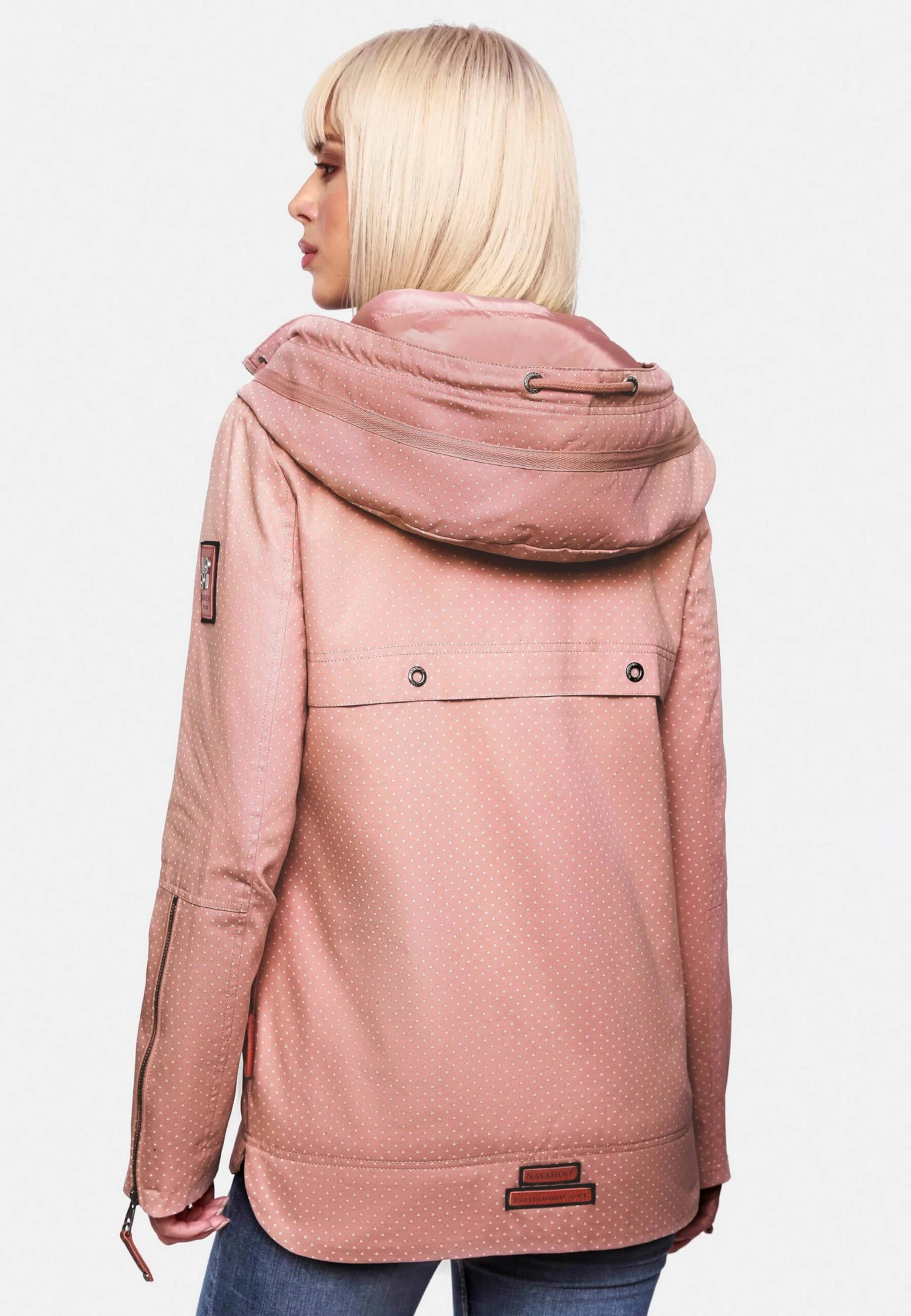 Navahoo Vestes De Mi-saison Veste Mi-saison Wekoo Femme Rose Ancienne / Rose Pastel 7 Navahoo Vestes De Mi-saison Veste Mi-saison Wekoo Femme Rose Ancienne / Rose Pastel – Image 7