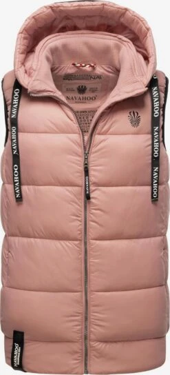 Navahoo Vestes Sans Manches Gilet Kassidy Femme Rose Ancienne