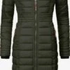 Navahoo Manteaux Dhiver Manteau D’hiver Umay Femme Vert Foncé