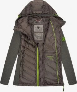 Navahoo Vestes De Mi-saison Veste Mi-saison Nimm Mich Mit Femme Chocolat / Gris Foncé -Navahoo 3edbb246d3daa0d47c3bd2416bdc7a9d