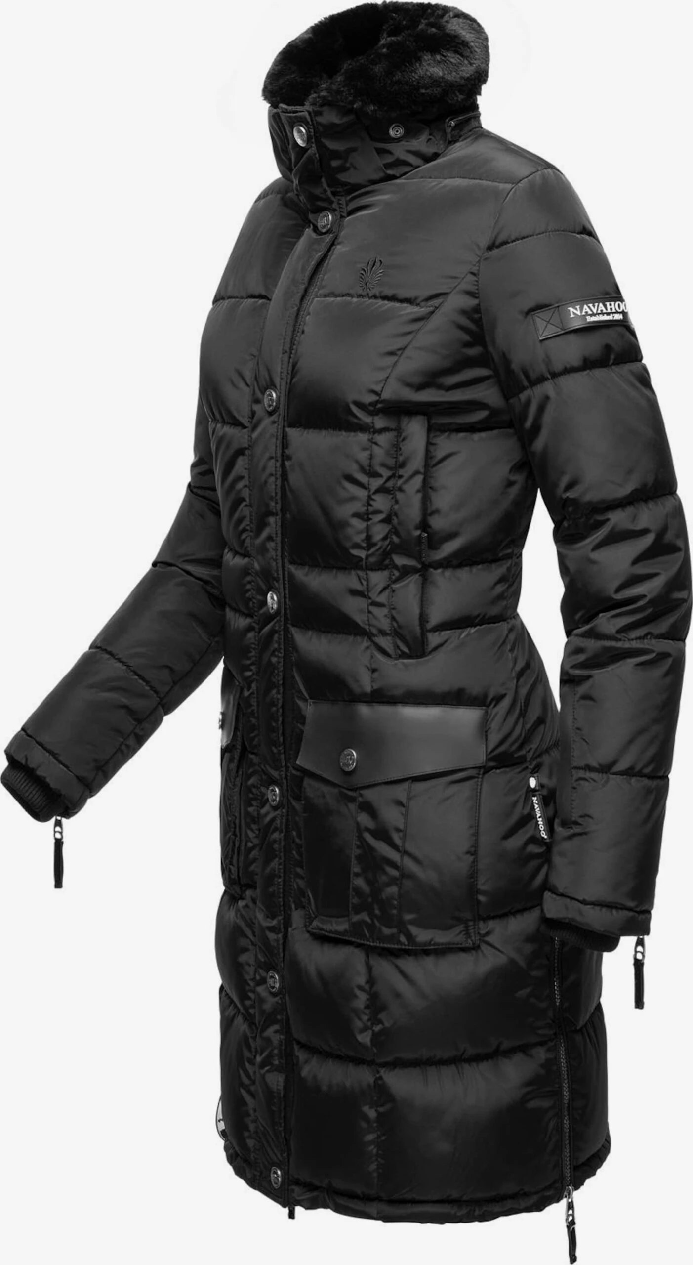 Navahoo Manteaux Dhiver Manteau D’hiver Sinja Femme Noir 4 Navahoo Manteaux Dhiver Manteau D’hiver Sinja Femme Noir – Image 4