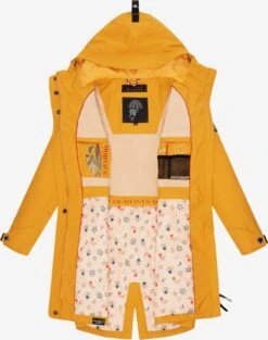 Navahoo Manteaux De Pluie Manteau Mi-saison Schötchen Femme Jaune -Navahoo 409e9368457d5478e64df18e56a6169d