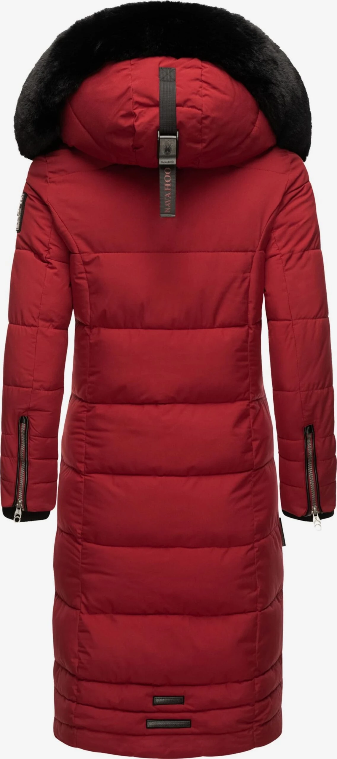 Navahoo Manteaux Dhiver Manteau D’hiver Fahmiyaa Femme Rouge 3 Navahoo Manteaux Dhiver Manteau D’hiver Fahmiyaa Femme Rouge – Image 3