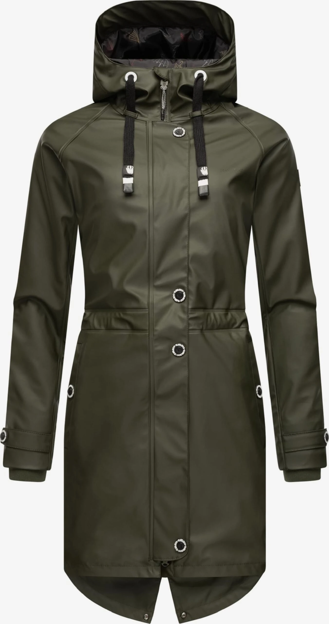 Navahoo Manteaux De Pluie Manteau Fonctionnel Rainy Flower Femme Kaki 1 Navahoo Manteaux De Pluie Manteau Fonctionnel Rainy Flower Femme Kaki