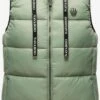 Navahoo Vestes Sans Manches Gilet Kassidy Femme Vert Clair
