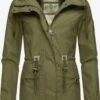 Navahoo Parkas Parka Mi-saison Neophee Femme Olive