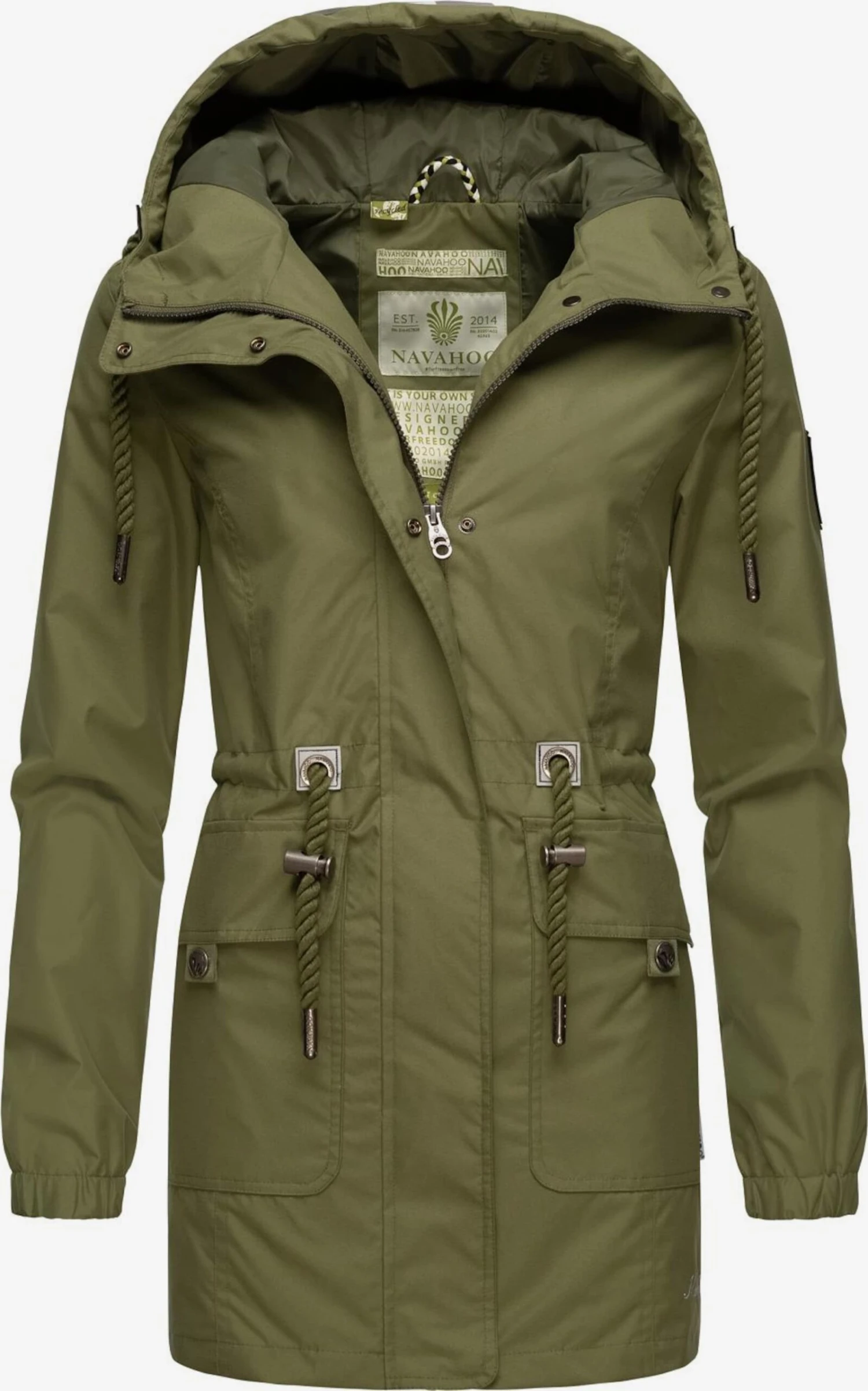 Navahoo Parkas Parka Mi-saison Neophee Femme Olive 1 Navahoo Parkas Parka Mi-saison Neophee Femme Olive