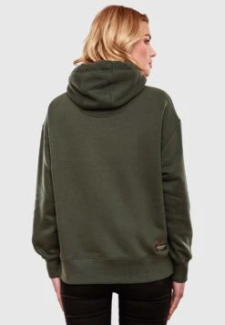 Navahoo Sweats à Capuche Sweat-shirt Goldfee Femme Olive -Navahoo 46950e9c79c7582b0b9a08c1033ca890