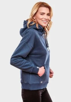 Navahoo Sweats à Capuche Sweat-shirt Zuckerbärchen Femme Bleu Nuit -Navahoo 481007ab5cdf9c7e1bb28adab6fe0057