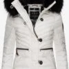 Navahoo Vestes Dhiver Veste D’hiver Wisteriaa Femme Blanc