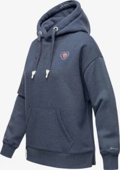 Navahoo Sweats à Capuche Sweat-shirt Goldfee Femme Bleu -Navahoo 487554a7735782b416d2bfeb84d2cd2f