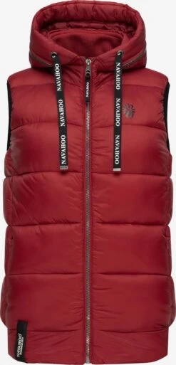 Navahoo Vestes Sans Manches Gilet Kassidy Femme Rouge Rouille
