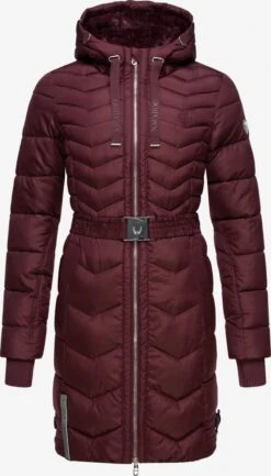 Navahoo Manteaux Dhiver Manteau D’hiver Alpenveilchen Femme Bordeaux