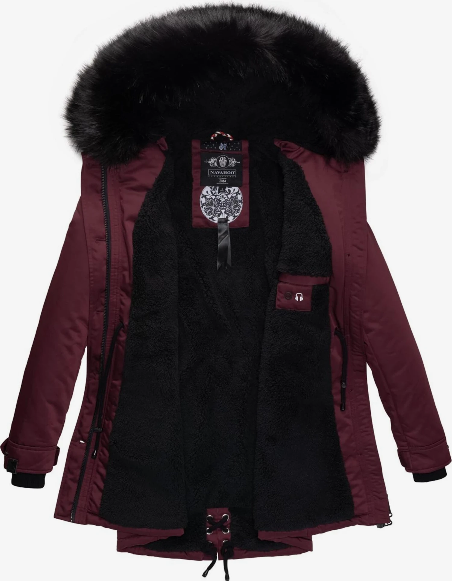 Navahoo Parkas Parka D’hiver Femme Lie De Vin 4 Navahoo Parkas Parka D’hiver Femme Lie De Vin – Image 4