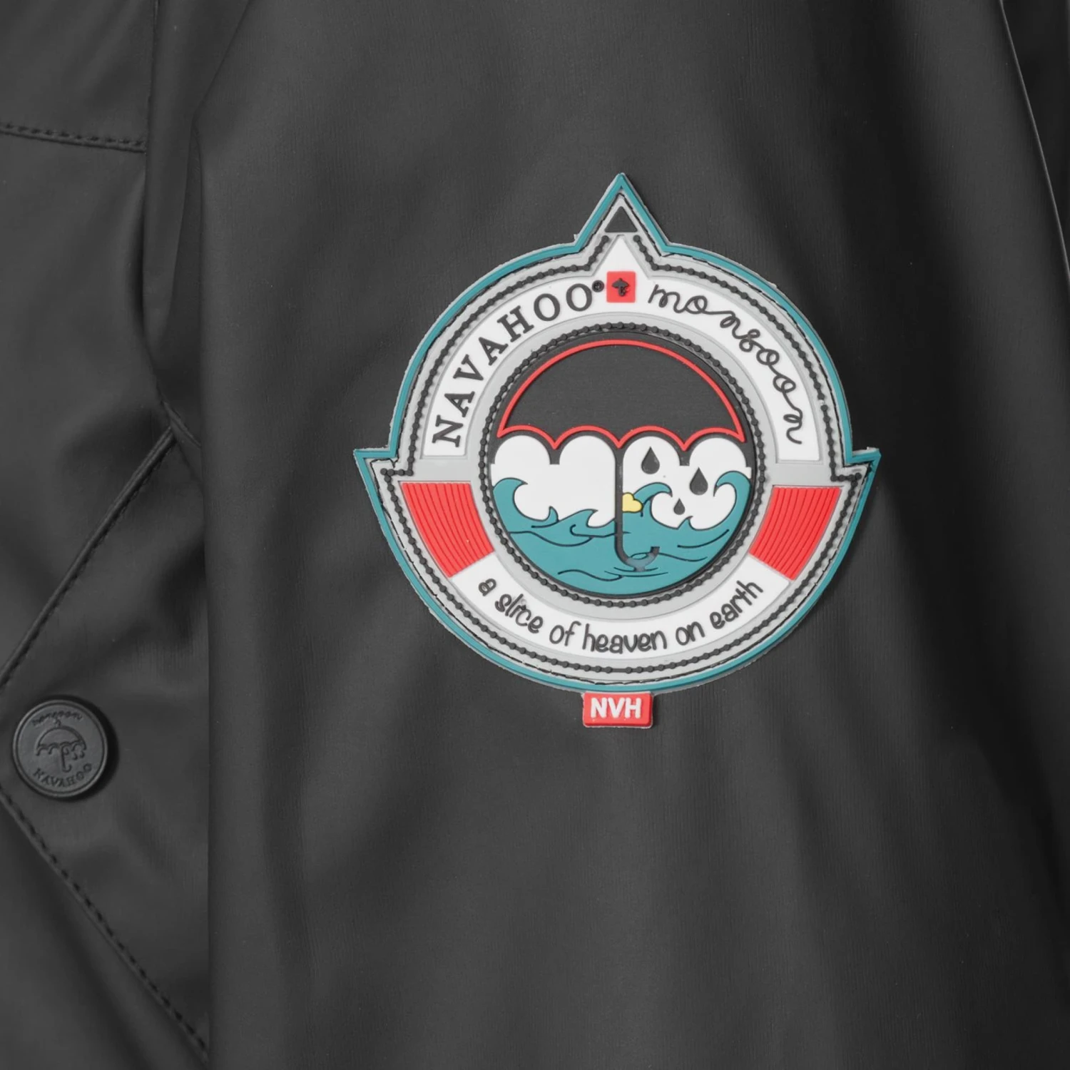 Navahoo Manteaux De Pluie Manteau Mi-saison Deike Femme Noir 6 Navahoo Manteaux De Pluie Manteau Mi-saison Deike Femme Noir – Image 6