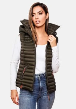 Navahoo Vestes Sans Manches Gilet Shadaa Femme Kaki 15 Navahoo Vestes Sans Manches Gilet Shadaa Femme Kaki -Navahoo 4dd79ceb88547161a0aff0a888a6f268