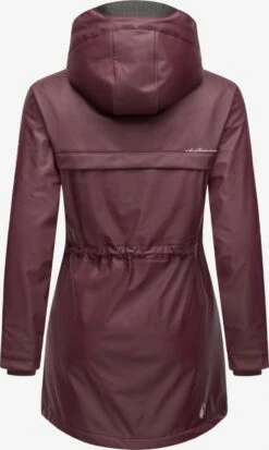 Navahoo Manteaux De Pluie Manteau Mi-saison Rainy Forest Femme Bordeaux -Navahoo 4e3ce6918a05513f8405c146351a2341
