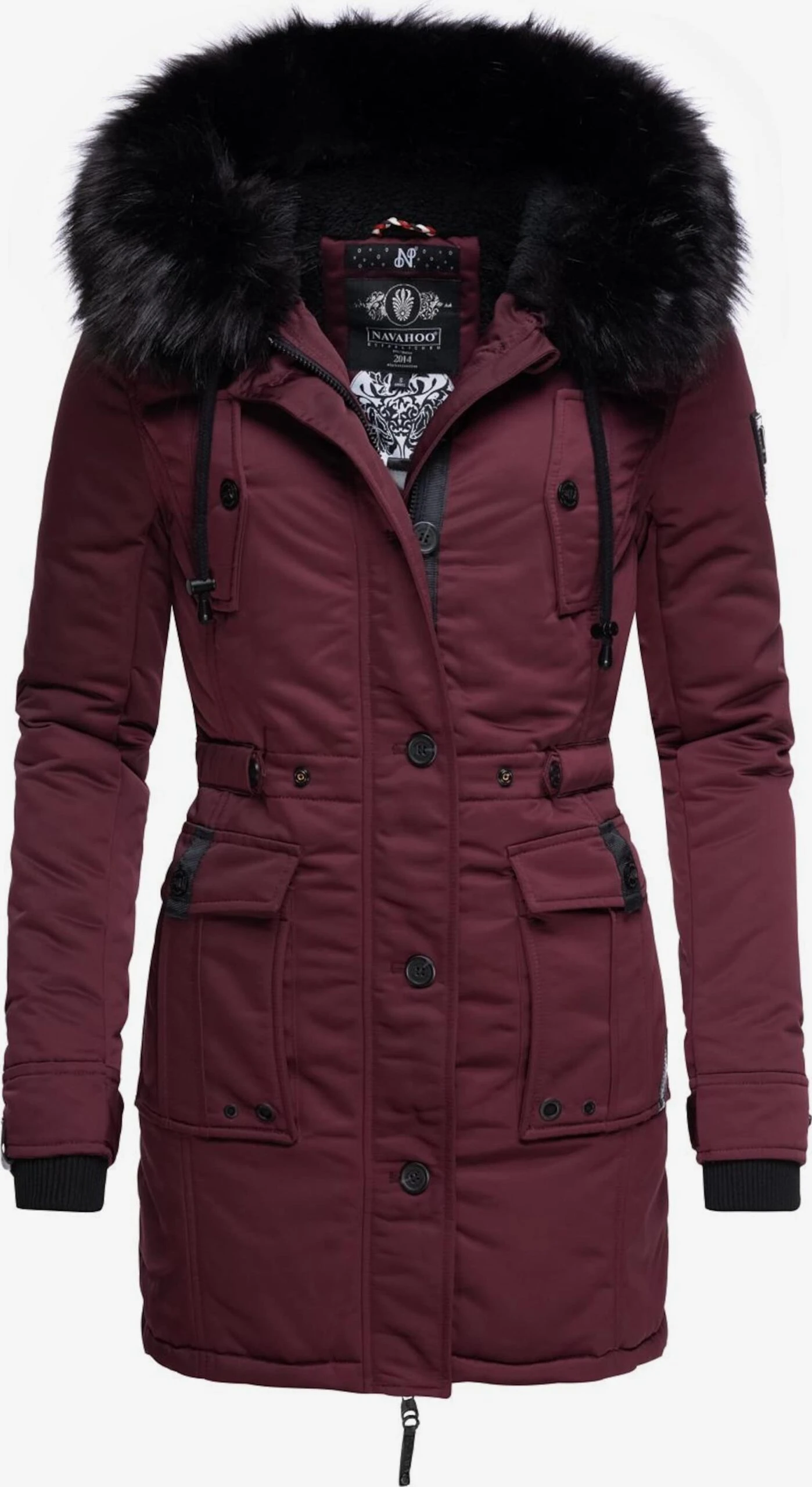 Navahoo Parkas Parka D’hiver Femme Lie De Vin 1 Navahoo Parkas Parka D’hiver Femme Lie De Vin